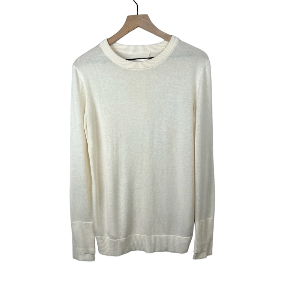 Lululemon Still At Ease Cashmere Blend Open Back Sweater